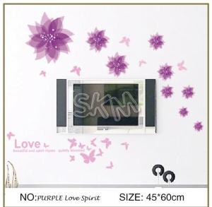 Purple Love Spirit 40 x 60 Transparant